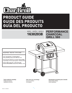 Manual Char-Broil 16302038 Barbecue