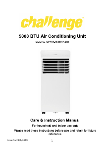 Handleiding Challenge MPPHA-05CRN7-QB6 Airconditioner