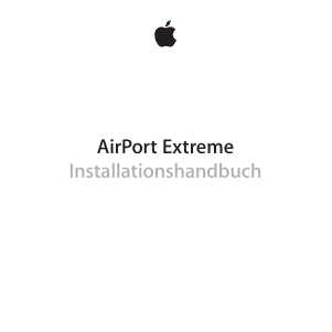 Bedienungsanleitung Apple AirPort Extreme 802.11n (5th gen) NAS