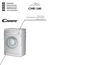 Manual Candy CMD 146-86S Washer-Dryer