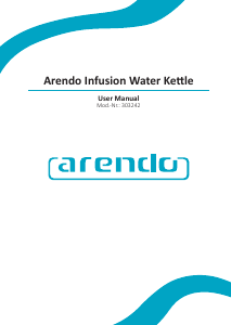 Manual Arendo 303242 Kettle