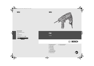 Käyttöohje Bosch PSB 570 RE Iskuporakone