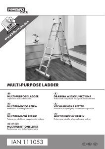 Manual Powerfix IAN 111053 Ladder