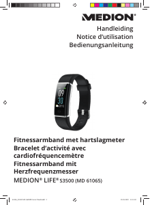 Bedienungsanleitung Medion LIFE S3500 (MD 61065) Aktivitätstracker