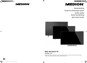 Manual Medion LIFE X15581 (MD 31381) LED Television