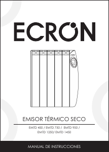 Manual de uso Ecron EMTD1250 Calefactor