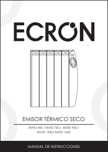 Manual de uso Ecron EMTD450 Calefactor