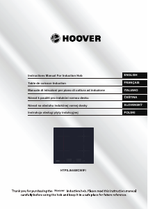 Instrukcja Hoover HTPSJ644MCWIFI Płyta do zabudowy