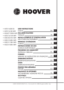 Εγχειρίδιο Hoover HOE3184IN WIFI Φούρνος