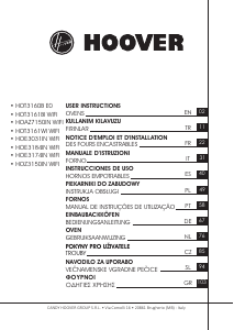Kullanım kılavuzu Hoover HOZ3150IN WIFI Fırın