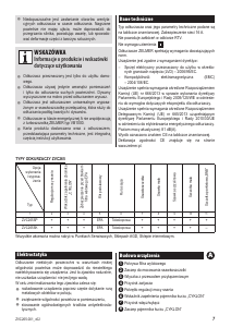 Vadovas Zelmer Pluser ZVC265SK Dulkių siurblys