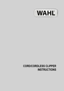 Manual Wahl 9655-417 Hair Clipper