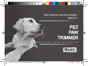 Handleiding Wahl 9951-817 Dierentrimmer