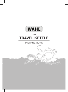 Manual Wahl ZX946 Kettle