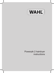 Handleiding Wahl ZY017 PowerPik 2 Haardroger