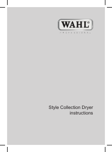 Manual Wahl ZX973 Style Collection Hair Dryer