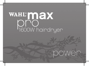 Handleiding Wahl ZX508 Max Pro Haardroger