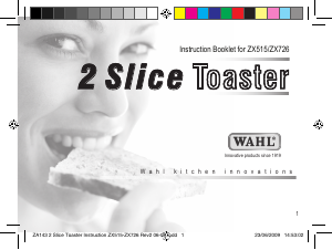 Manual Wahl ZX515 Toaster
