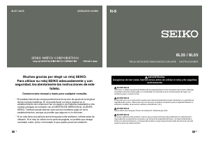 Manual de uso Seiko Prospex SLA035J1 Reloj de pulsera