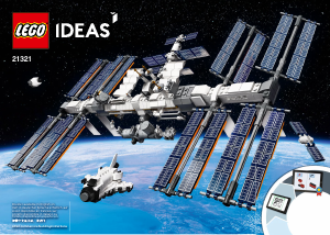 Manual Lego set 21321 Ideas International Space Station