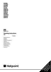 Manual Hotpoint GCA641IX Hob