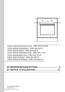 Mode d’emploi Amica EBX 943 660 Gy Four