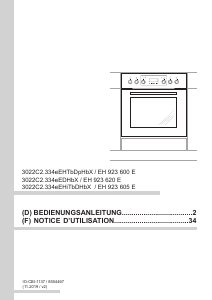 Mode d’emploi Amica EH 923 605 E Four