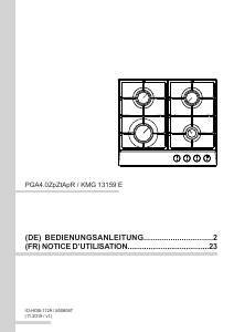 Bedienungsanleitung Amica KMG 13159 E Kochfeld