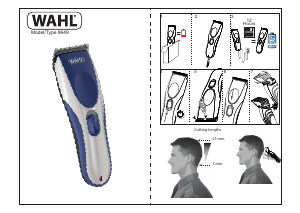 Manual Wahl 9649-017 Hair Clipper