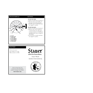Handleiding Stauer 43527 Horloge