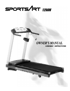 Manual SportsArt 1200N Treadmill