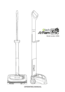 Manual Gtech A30 AirRam K9 Vacuum Cleaner