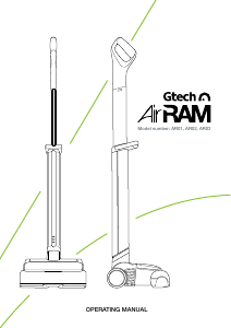 Handleiding Gtech AR01 AirRam Stofzuiger