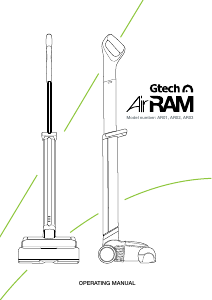 Manual Gtech AR03 AirRam Vacuum Cleaner