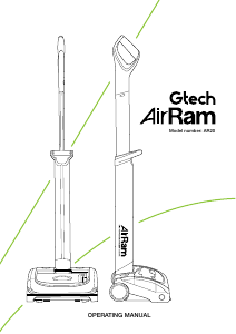 Manual Gtech AR20 AirRam Vacuum Cleaner