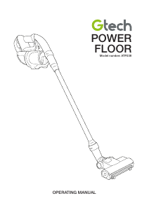 Manual Gtech ATF038 Vacuum Cleaner