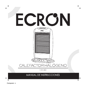 Manual de uso Ecron HH-10 Calefactor