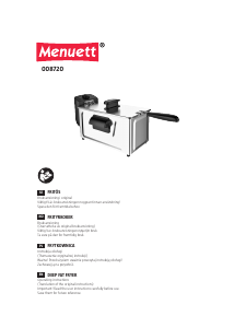 Manual Menuett 008-720 Deep Fryer