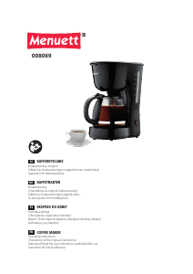 Manual Menuett 008-069 Coffee Machine