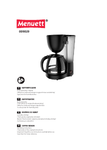 Bruksanvisning Menuett 009-029 Kaffemaskin