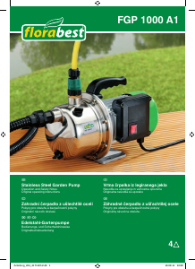 Manual Florabest FGP 1000 A1 Garden Pump