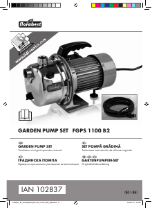 Manual Florabest IAN 102837 Garden Pump