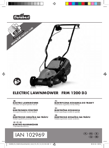 Manual Florabest FRM 1200 D3 Lawn Mower