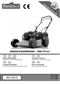Manual Florabest IAN 79270 Lawn Mower