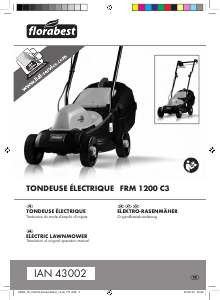 Manual Florabest FRM 1200 C3 Lawn Mower