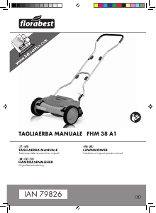 Manuale Florabest IAN 79826 Rasaerba