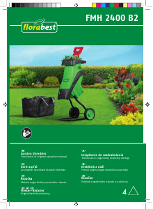 Manual Florabest FMH 2400 B2 Garden Shredder