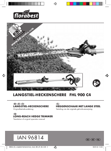 Manual Florabest FHL 900 C4 Hedgecutter