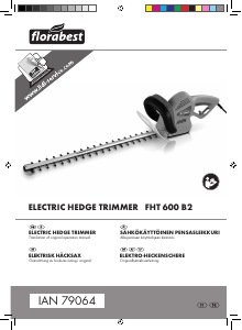 Manual Florabest IAN 79064 Hedgecutter