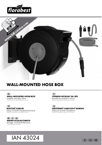 Manual Florabest IAN 43024 Garden Hose Reel